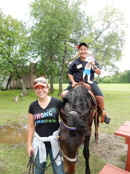 Flat Taras and Damien going for a horse ride